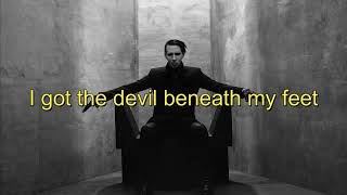 Marilyn Manson - The Devil Beneath My Feet (Lyrics)
