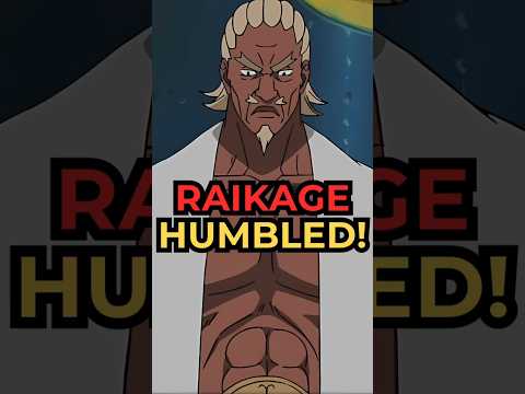 Kakashi nearly killed Raikage 🪦 #naruto #anime