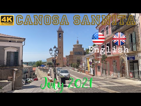 [4K] Canosa Sannita (Italy and its beautiful village life)