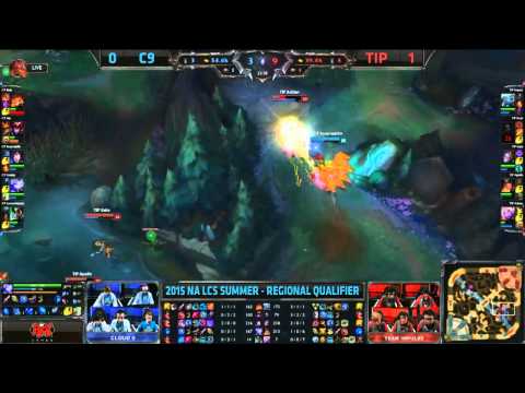 TIP vs C9 Game 2 highlights NA LCS Regional Qualifier 2015 Team Impulse vs Cloud9