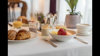 Frühstück im Hotel Adria