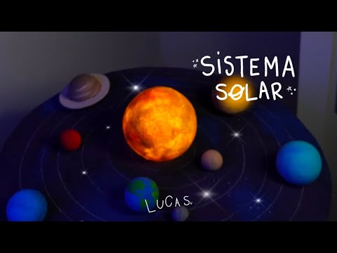 HOW TO MAKE A SOLAR SYSTEM MODEL | DIY