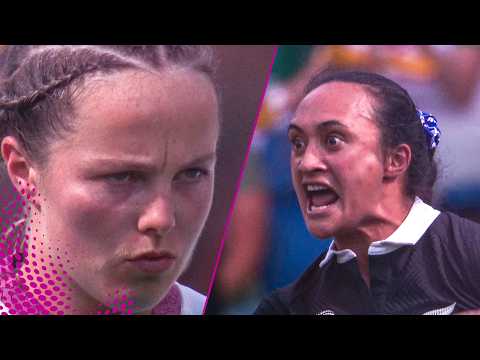 INCREDIBLE Moment Ireland stare down Haka 😮 | New Zealand v Ireland | Rugby World Cup 2025