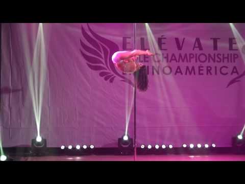 1º LUGAR POLE ART PROFESIONAL "ELÉVATE POLE CHAMPIONSHIP CHILE 2016" - Munira Hasen
