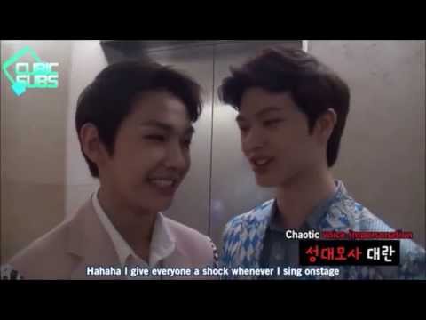 BTOB - imitating jaebum and bobby kim