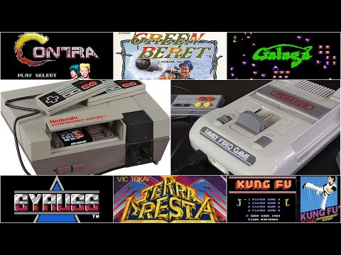 Borsuk Retro Gry TV: NES - Przegląd Konwersji z Automatów Arcade #1