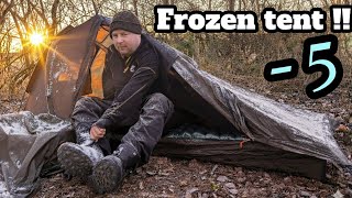 ​"Everything Froze: My Coldest Night this year" 