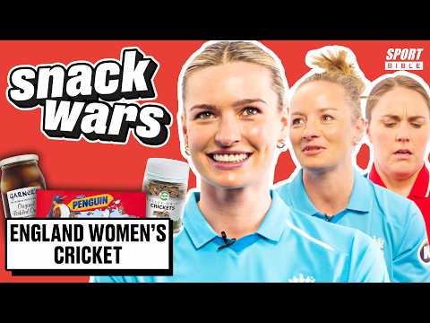 England Women&rsquo;s Cricketers Try UK vs Rest of the World Food