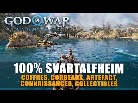 God Of War Ragnarök : 100% SVARTALFHEIM - Coffre, Corbeaux, Artefact, ... (Guide Collectibles)