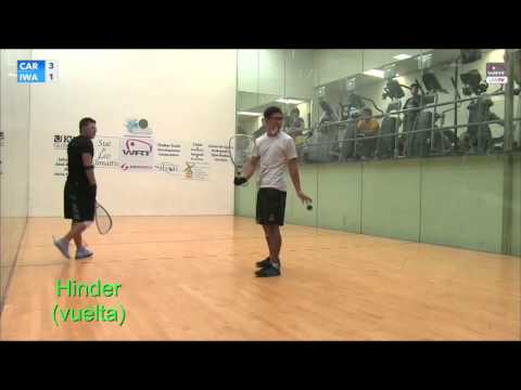 Racquetball Rules & Examples - Avoidable Hinder ( Obstrucción Evitable ) 1