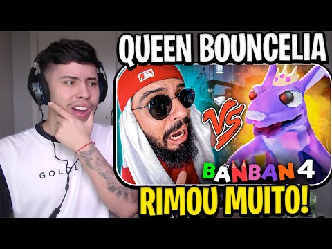 Queen Bouncelia (Garten of Banban 4) Vs. Mussa - Batalha com Games | REACT