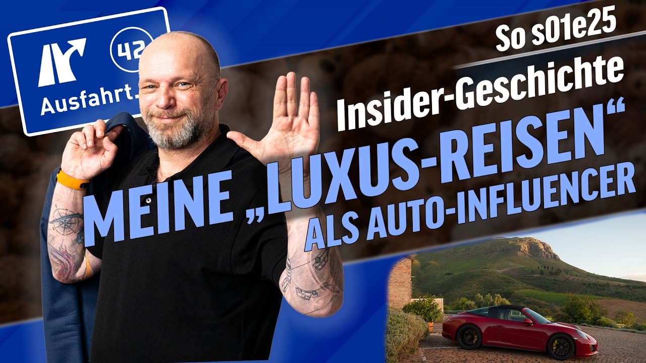 Die LUXUS-REISEN der Auto-YouTuber | Ausfahrt.tv Show s01e25