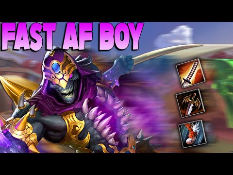 FULL MOVEMENT SPEED BAKA! SO ANNOYING TO PLAY AGAINST!! - Masters Ranked Duel - SMITE