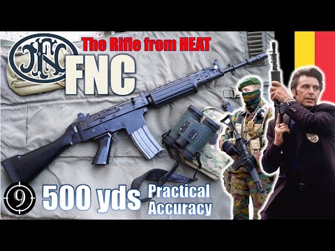 FN FNC 🇧🇪 [Rifle from HEAT] to 500yds Practical Accuracy (Pindad SS1 / AK5 base rifle)