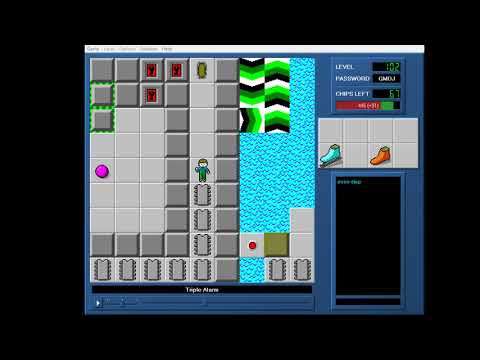 CCLP3 level 102 solution - 355 seconds