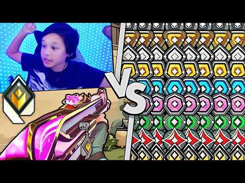 12 Year Old Radiant VS 5 of Every Rank!