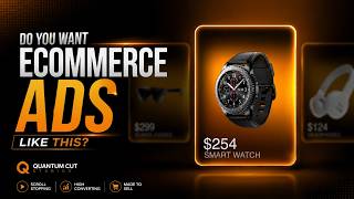 Want E-commerce Ads Like This | Premium Product Ad by Quantum Cut Studios
