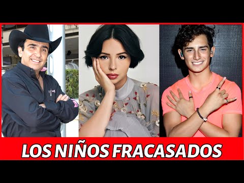 Hijos de Famosos Que Han Fracasado | Antes y Después 2025