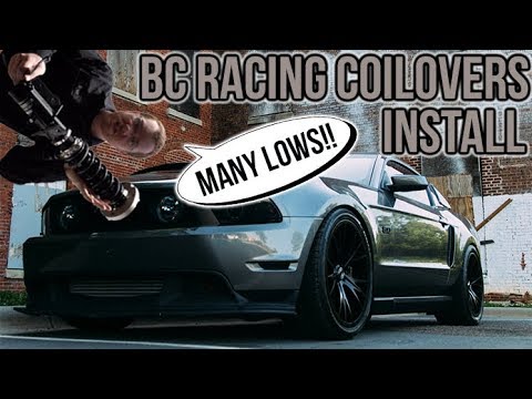 How To: BC Racing Coilovers Install on S197 Mustang