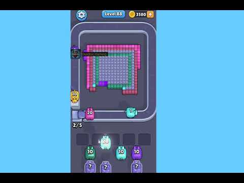 Pixel Flow Level 88 Walkthrough - Easy Difficulty Puzzle Solution