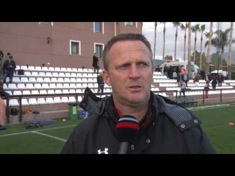 Reactie V/d Brom na oefenduel AZ - FC Augsburg