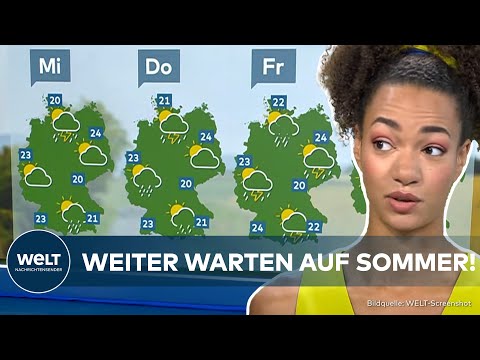 WARTEN AUF SOMMERWETTER: Wetterdienst warnt! Dauerregen im Alpenvorland - nur hier wird es sonnig!