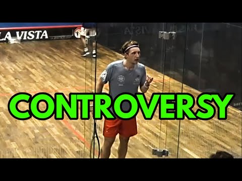 SQUASH. Dimitri Steinmann can't believe this decision!