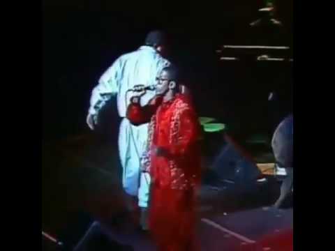 Heavy D , Super cat and Frankie Paul stage show