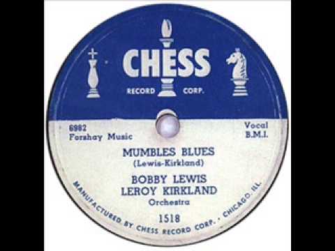 Bobby Lewis   Mumbles Blues   1952