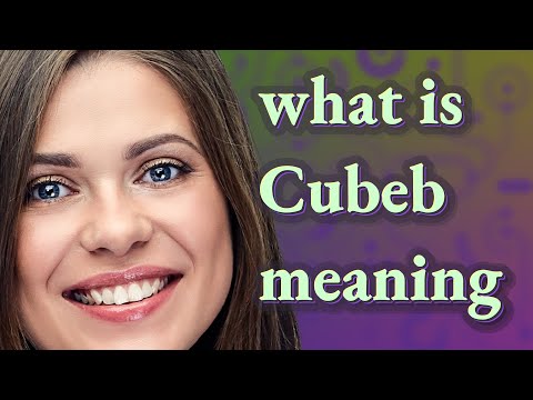 Cubeb | meaning of Cubeb