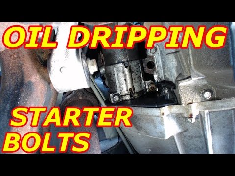 OIL DRIP STARTER BOLTS