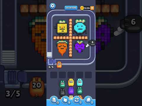 Pixel Flow Level 499 Walkthrough - Easy Difficulty Puzzle Solution
