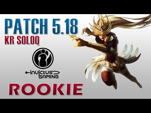 IG RooKie - Syndra Mid Lane - KR SoloQ