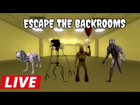 ESCAPE THE BACKROOMS *LIVE*