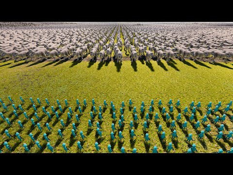 40.000 T-REXES vs 1.000 PUPPET TERRORISTS | Ultimate Epic Battle Simulator 2