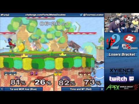Forte 2 Melee - Tai and MOR Axe vs Tirno and MT - Losers Bracket