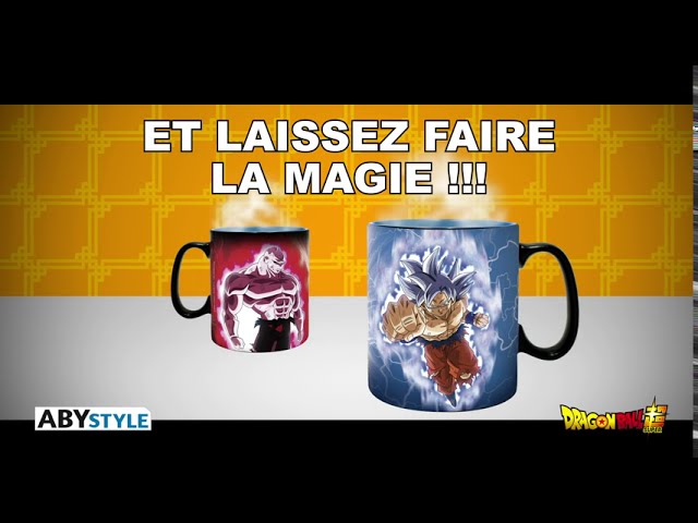 Vídeo relacionado con ABYSTYLE Dragon Ball Goku vs Jiren - Taza de cerámica con cambio de calor para café y té, 460 ml, taza de Dragon Ball, taza de café, mercancía de Dragon Ball, regalos de Dragon Ball