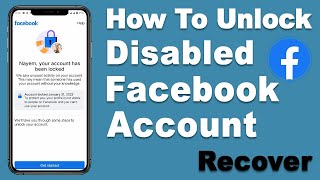 How To Unlock Disabled Facebook Account - in 2 minutes 😊 Easy Solution