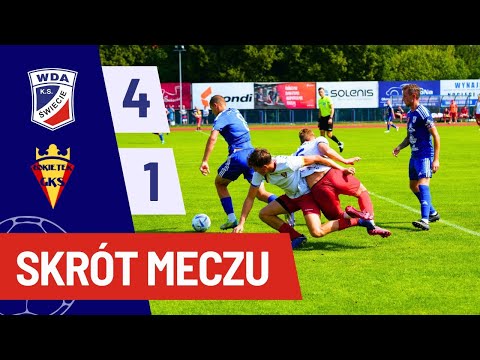 Skrót meczu Wda Świecie - Łokietek Brześć Kujawski (4:1)