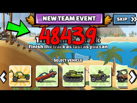 ❗🔔 48439 NEW Team Event (Tread Lightly) - Hill Climb Racing 2