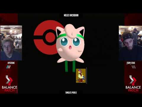 NE Melee Arcadian 5 - Hysteric (Jigglypuff) vs. Stus (Falco) - SSBM Pools