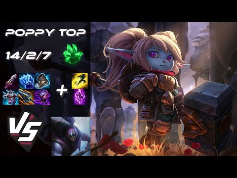 TOP Poppy vs Jax - EU Challenger Patch 14.18