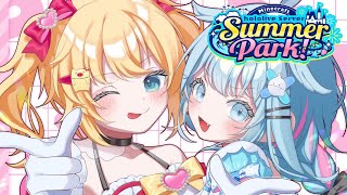 水宮枢 - 【Minecraft】#ホロ鯖サマーパーク すうはあでジェットコースター?【水宮枢:赤井はあと／ホロライブ】