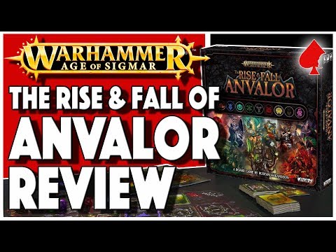 Warhammer AOS The Rise & Fall of Anvalor Board Game Review