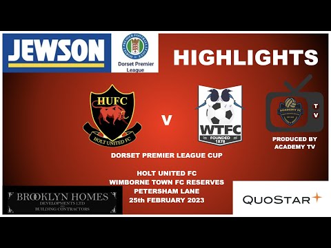 Holt United 3-1 Wimborne Town Reserves #nonleaguefootball #dorsetfa  #goals #football #cuprun #veo