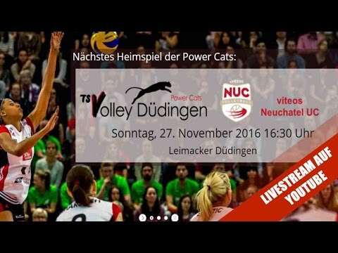 NLA Volleyball: TS Volley Düdingen - Viteos Neuchâtel UC