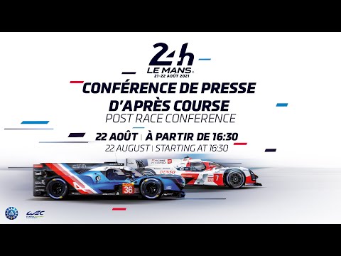 Post-race conference - 24 Heures du Mans 2021