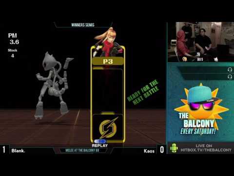 PM @ the Balcony 88 - Winners Quarters feat. Blank (Zero Suit Samus) vs. Kaos (Mewtwo)