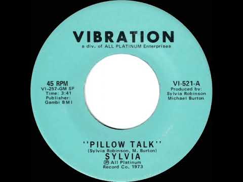 1973 HITS ARCHIVE: Pillow Talk - Sylvia  (a #2 record--mono 45)