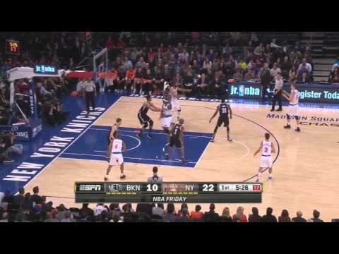 Kristaps Borzingis vs Brooklyn Nets 04.12.2015 (19Pts)
